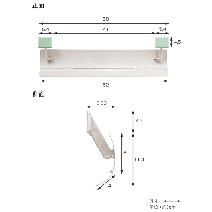 エアコンルーバー ウェーブルーバー 2枚羽タイプ | livingut | 詳細画像2 