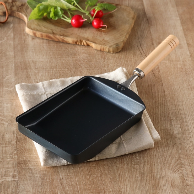 アイメディア 卵焼き器 IH対応 玉子焼き器 玉子焼きフライパン