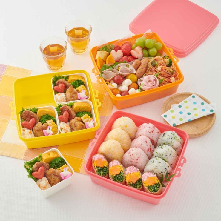 お弁当箱 ピクニックケース 3段×2500ml[品番：KRFH0041132]｜livingut