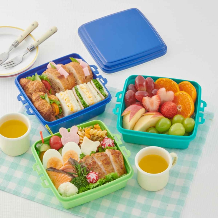 お弁当箱 ピクニックケース 3段×920ml | livingut | 詳細画像5 