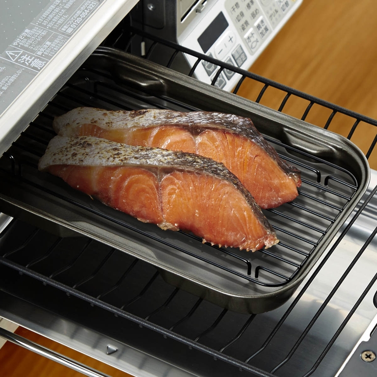 グリル＆トースタートレー アミ付き ちょい焼きトレー | livingut | 詳細画像1 