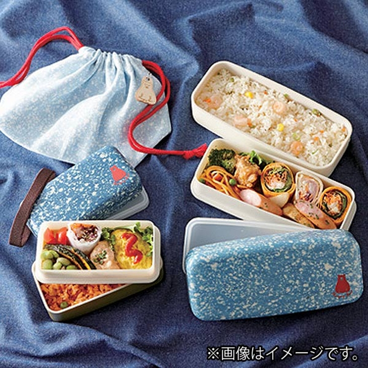 お弁当袋 ランチ巾着 デニム | livingut | 詳細画像3 