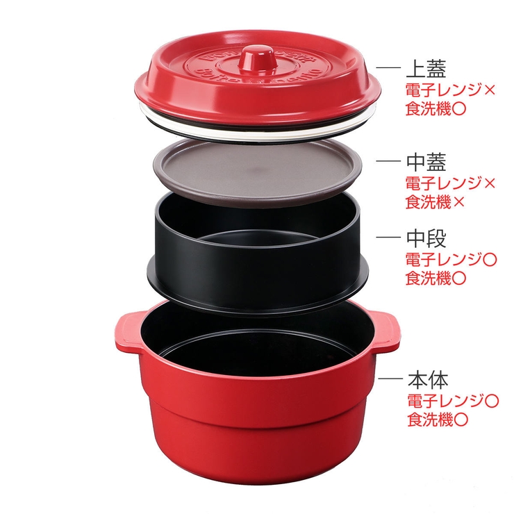 弁当箱 2段 ココポット | livingut | 詳細画像5 