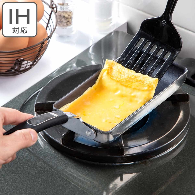 玉子焼き器 IH対応 すべすべスリム | livingut | 詳細画像1 
