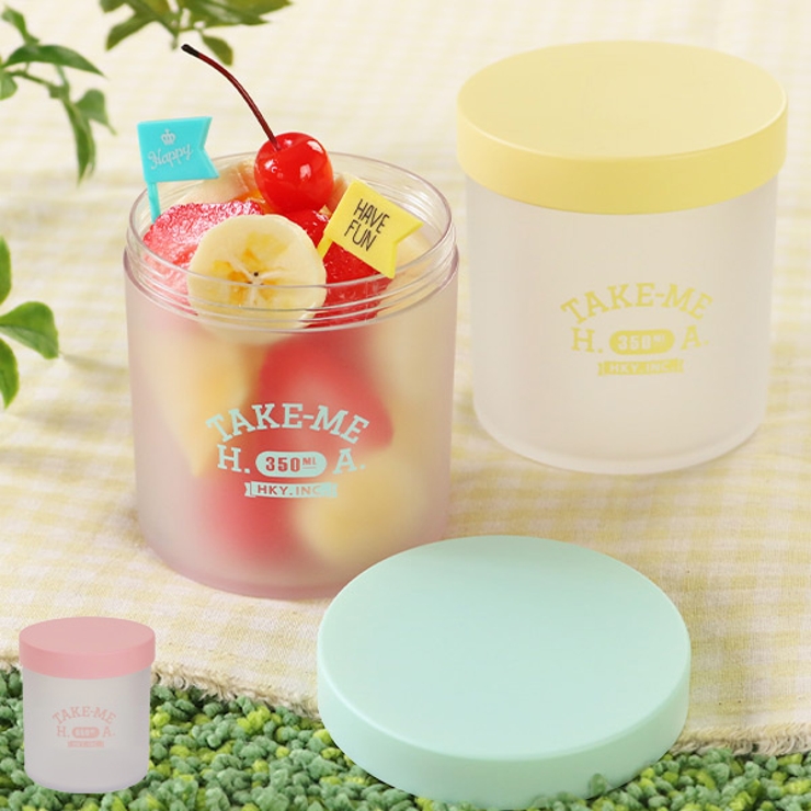 お弁当箱 デリサラダケース 350ml | livingut | 詳細画像1 