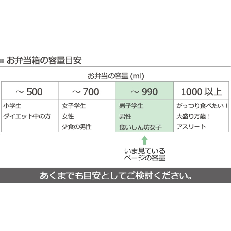 お弁当箱 1段 2点ロック | livingut | 詳細画像12 