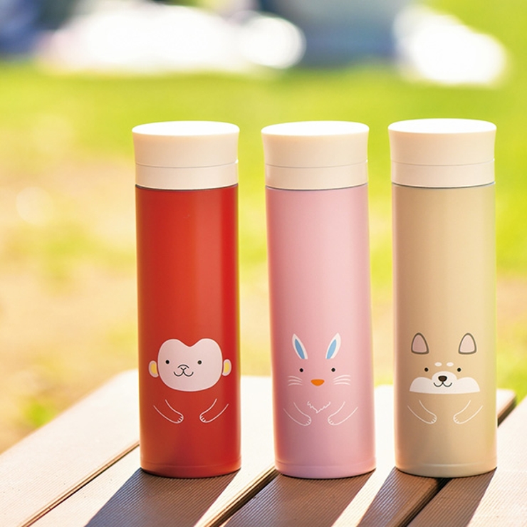 水筒 ステンレス アニマルこけし | livingut | 詳細画像4 