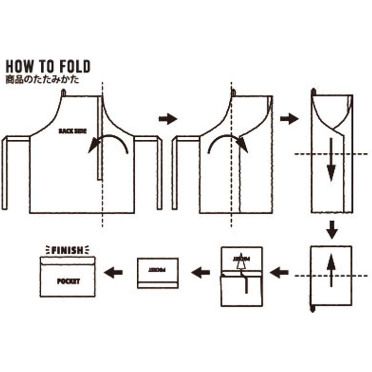 エプロン 綿100％ ポケット付き | livingut | 詳細画像9 