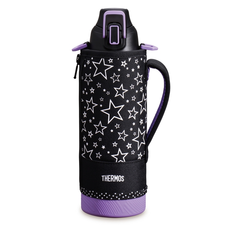サーモス　水筒　1ℓ   ネイビーミント　ブラックバレンシア　2個セット Amazon｜サーモス 水筒 真空断熱スポーツボトル 1L ブラック