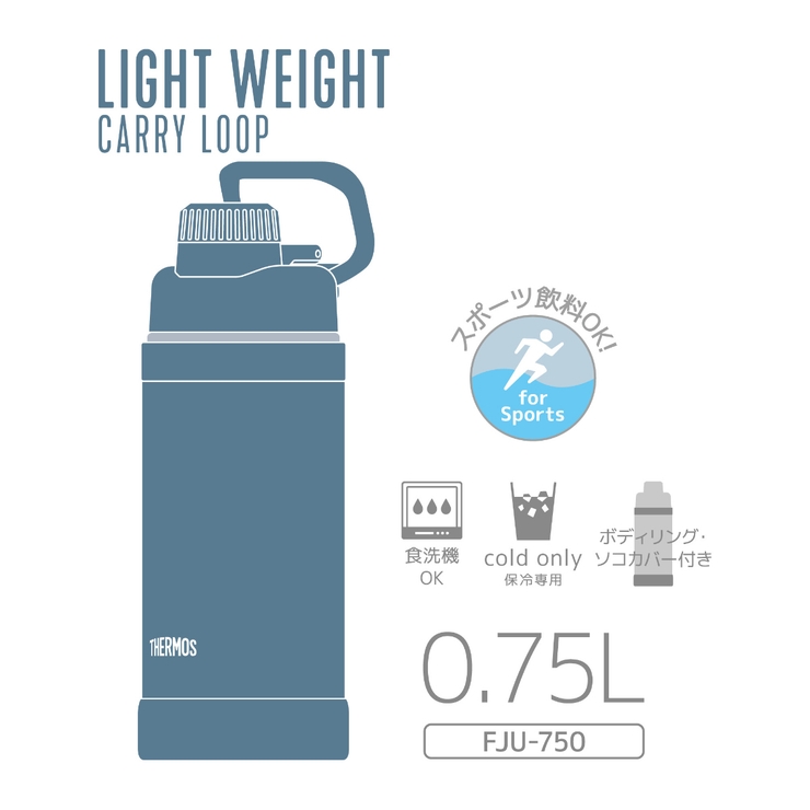 サーモス 水筒 750ml | livingut | 詳細画像5 