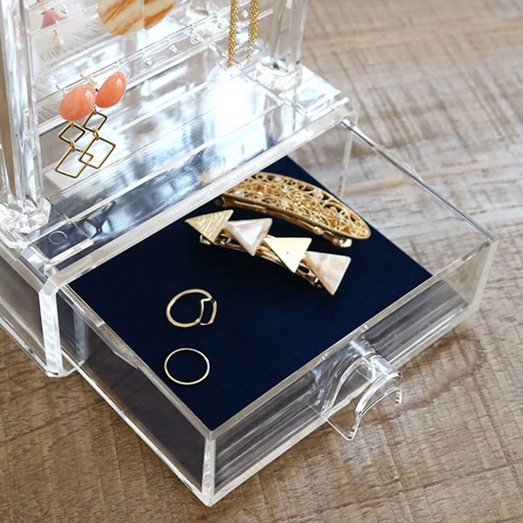 ピアスホルダー ピアスイヤリングクリアスタンド アクリル製 | livingut | 詳細画像7 