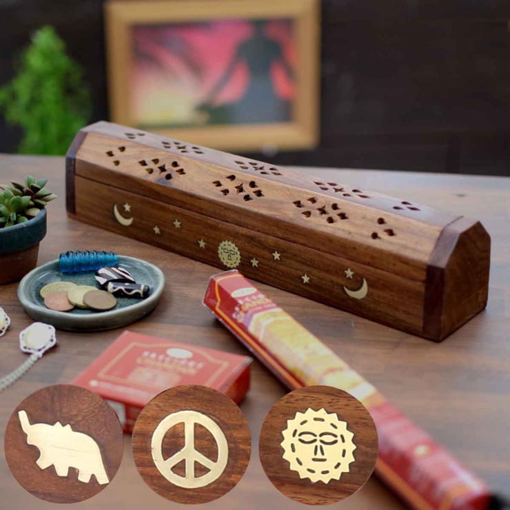 香立 シーシャムBOX香立て 木製 | livingut | 詳細画像7 