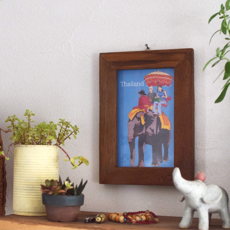 フォトフレーム 廃材フォトフレーム ブラウン | livingut | 詳細画像13 