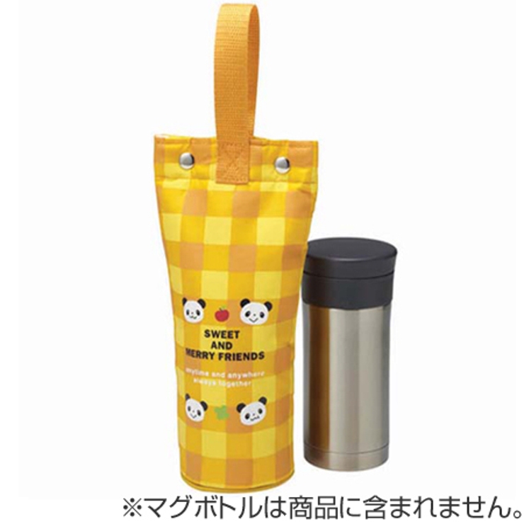 マグボトルカバー ボタン式 るんるんパンダ | livingut | 詳細画像1 