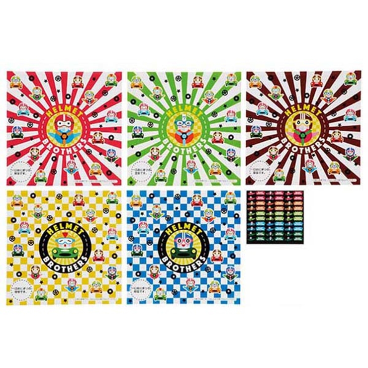 おにぎりラップ へんしんおにぎりラップ ヘルメットブラザース | livingut | 詳細画像3 