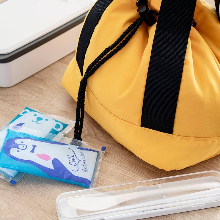 ランチバッグ 巾着にもなる 保冷 | livingut | 詳細画像16 