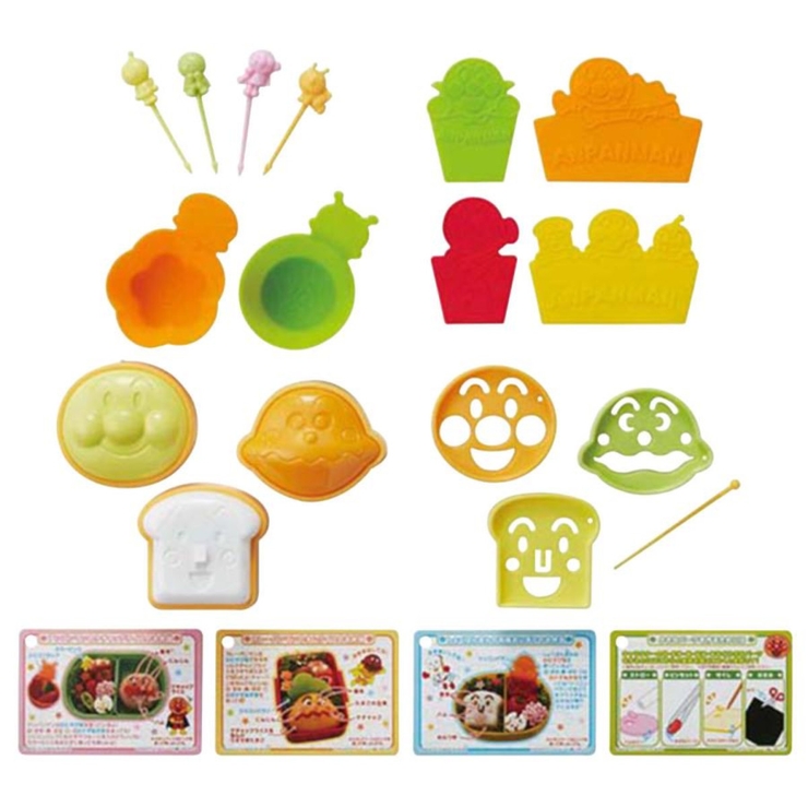 アンパンマン あんぱんまんキャラ弁作ろう簡単キット 抜き型 | livingut | 詳細画像1 