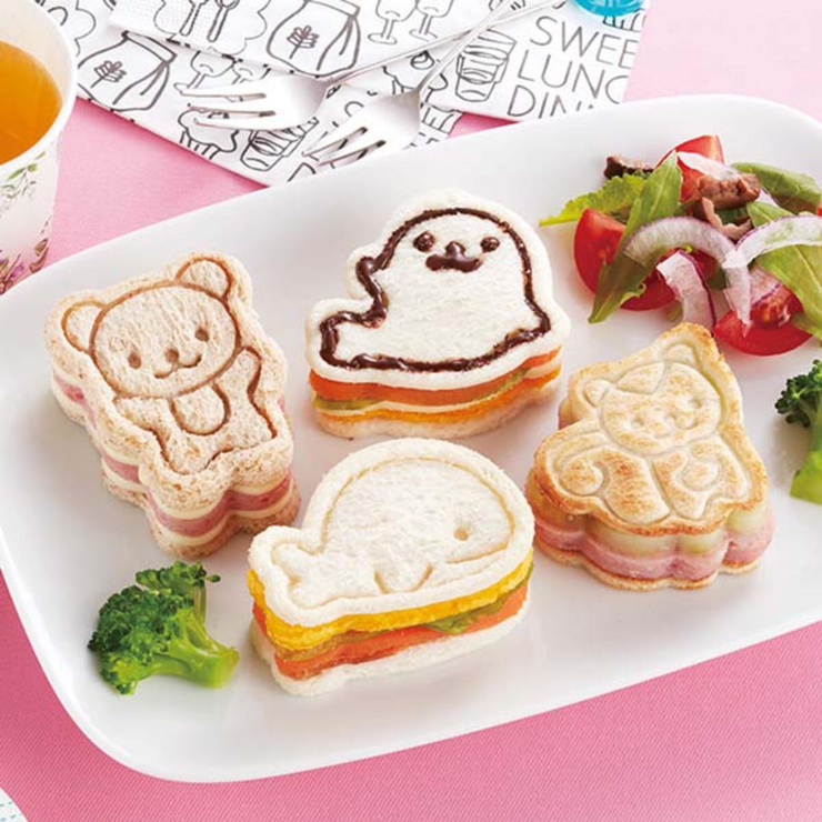 抜き型 食パン抜き型 海と森の仲間たち | livingut | 詳細画像3 