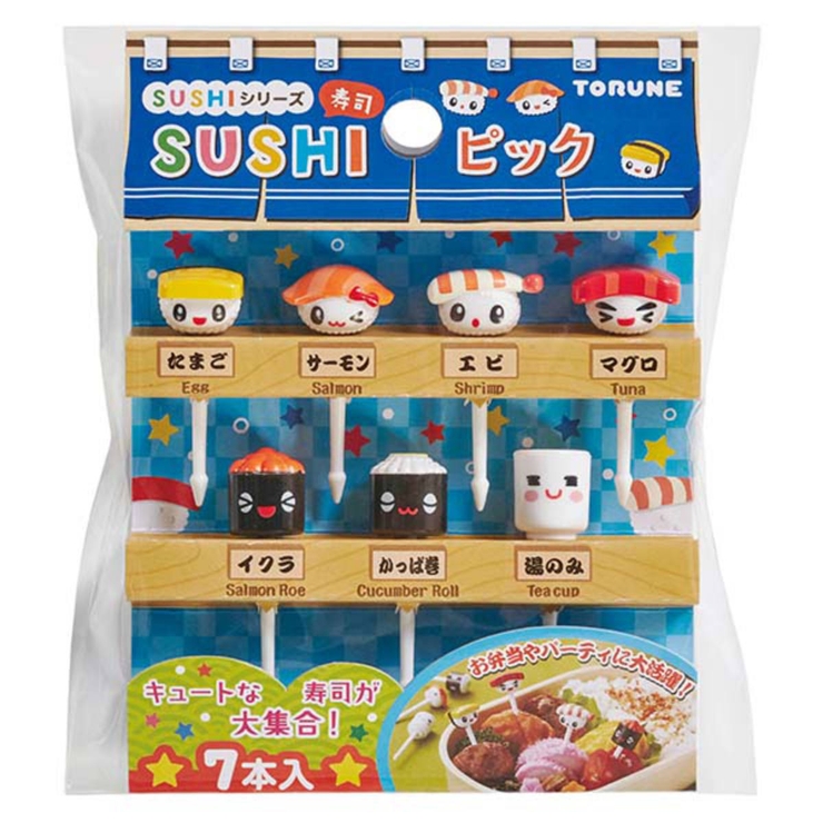 ピック 7本入り SUSHIピック | livingut | 詳細画像3 