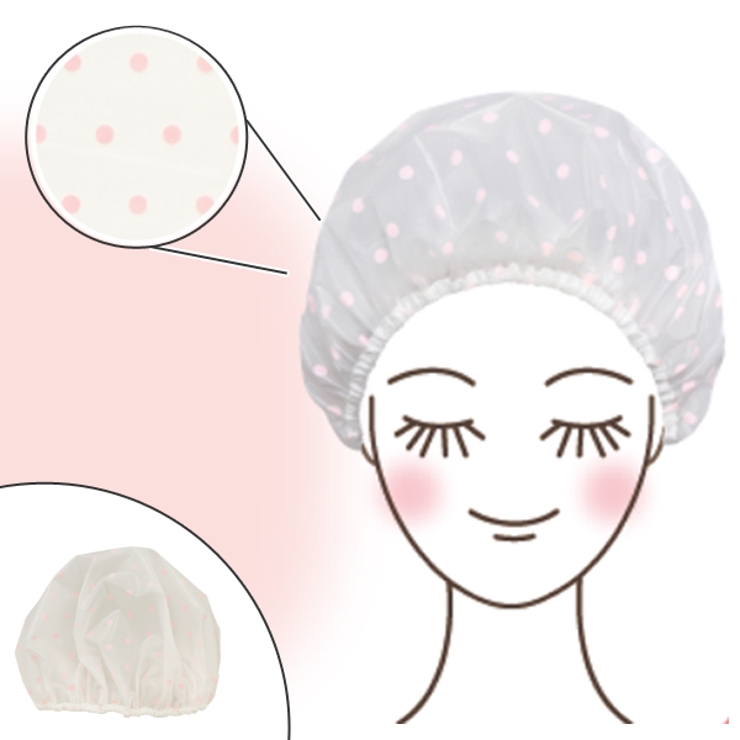 シャワーキャップ SPA 水玉 | livingut | 詳細画像1 