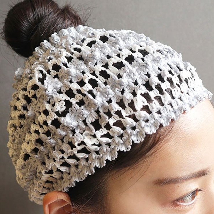 ターバン ヘアバンド さっぱりメッシュターバン | livingut | 詳細画像1 