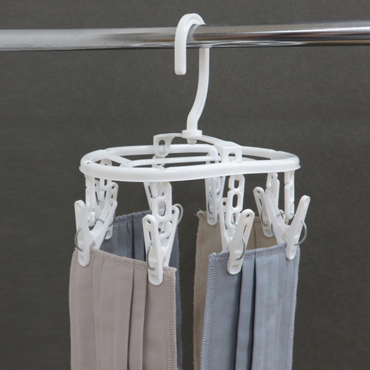 抗菌ミニハンガー マスク用ハンガー 8ピンチ | livingut | 詳細画像15 