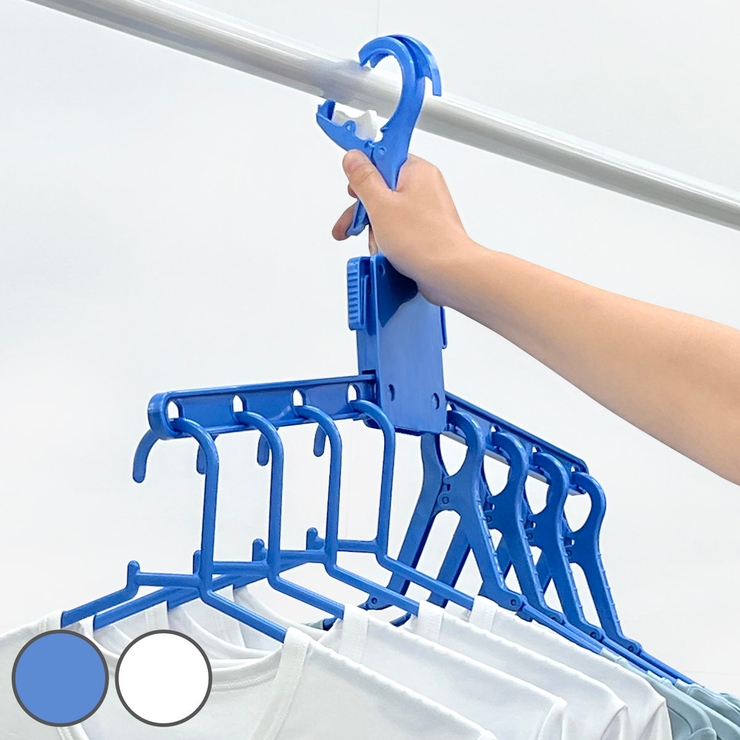 洗濯ハンガー ネオスール ランドリーハンガーまとめ干し8本掛 | livingut | 詳細画像1 