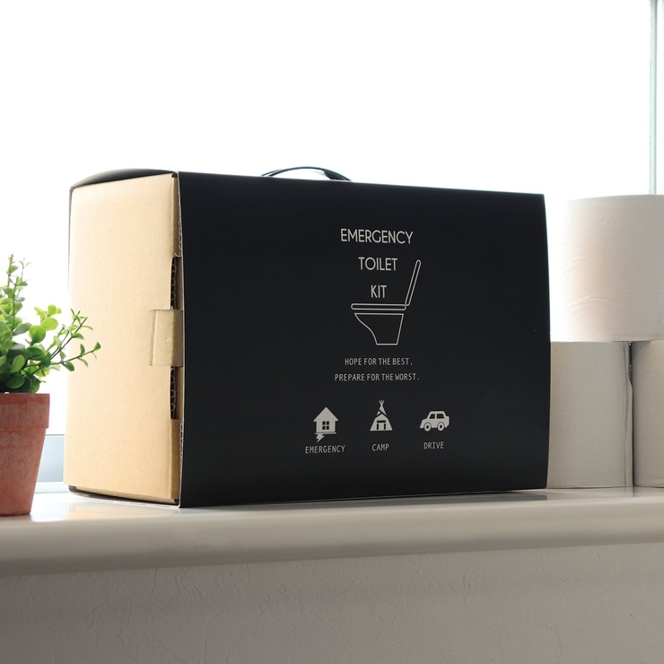 簡易トイレ 非常用 トイレキット | livingut | 詳細画像1 