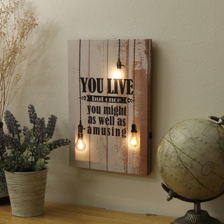 LEDキャンバスアート インダストリアル ネオンサイン | livingut | 詳細画像9 