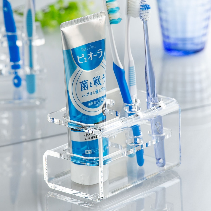 歯ブラシスタンド amenist アクリル製 | livingut | 詳細画像12 