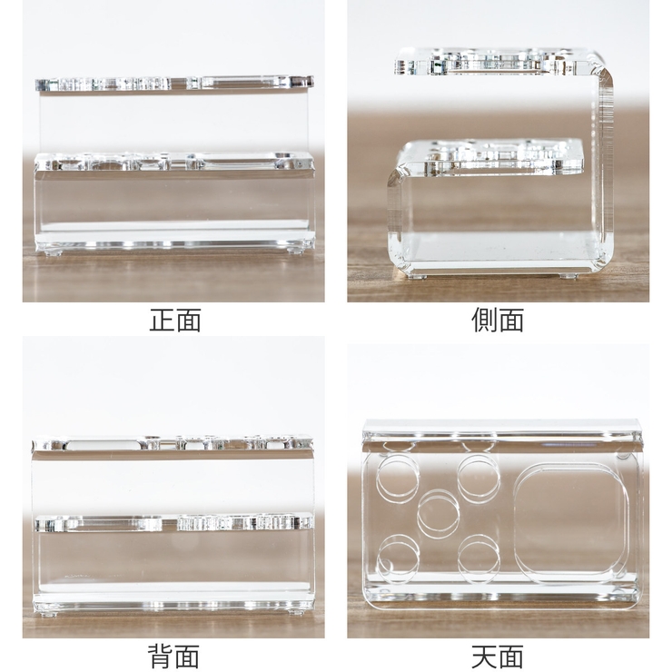 歯ブラシスタンド amenist アクリル製 | livingut | 詳細画像3 