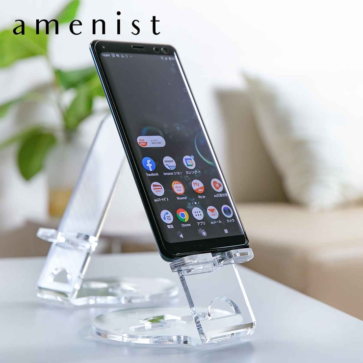 スマートフォンスタンド amenist アクリル製 | livingut | 詳細画像1 
