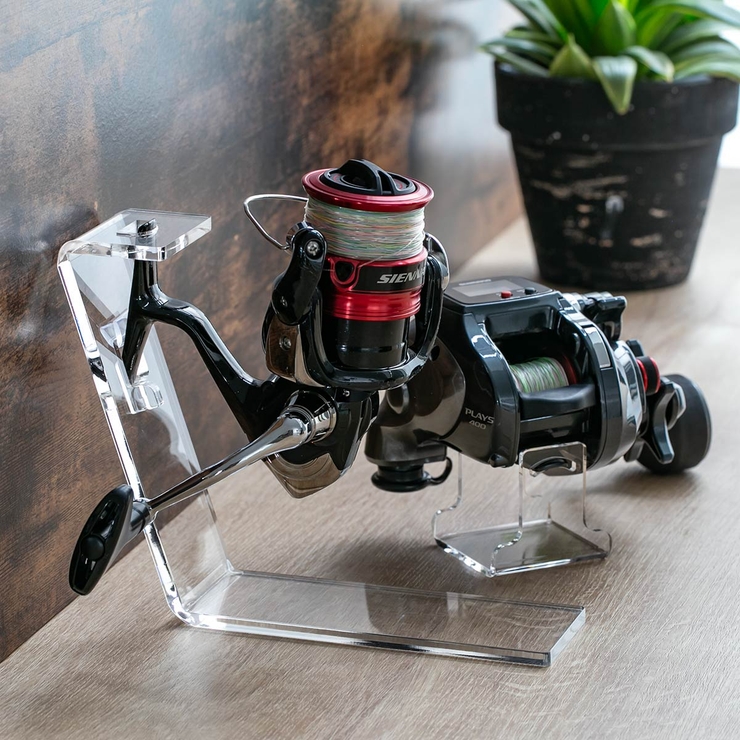 スピニングリールスタンド 2個入り amenist[品番：KRFH0042347