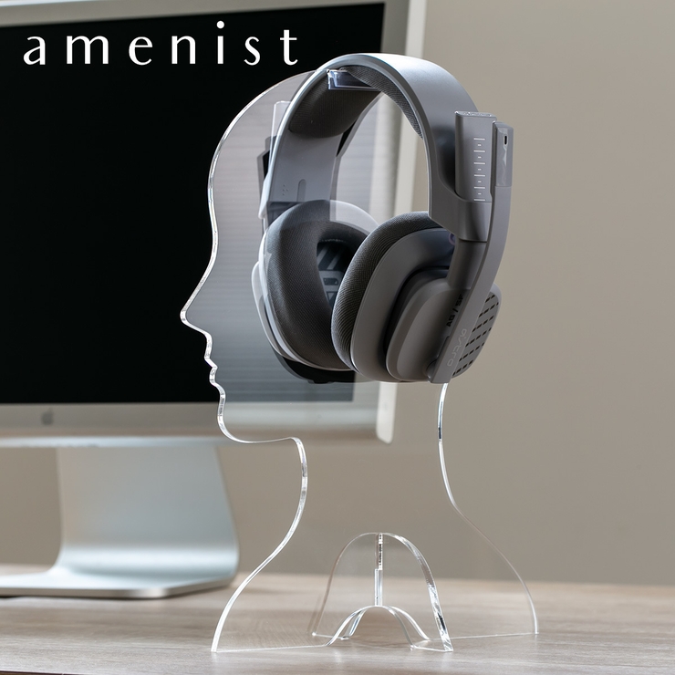 ヘッドフォンスタンド amenist アクリル製 | livingut | 詳細画像1 