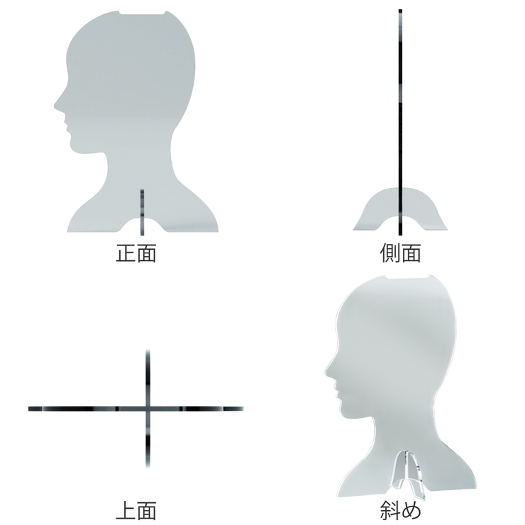 ヘッドフォンスタンド amenist アクリル製 | livingut | 詳細画像3 