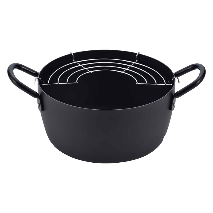 深型天ぷら鍋 22cm IH対応 | livingut | 詳細画像1 