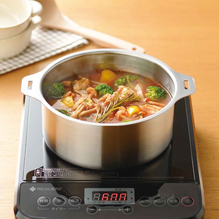 鍋5点セット IH対応 蓋付き[品番：KRFH0021611]｜livingut