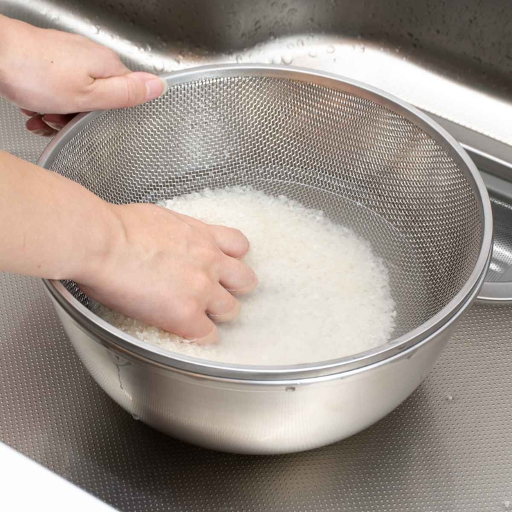 ざる 24cm ステンレスざる | livingut | 詳細画像4 