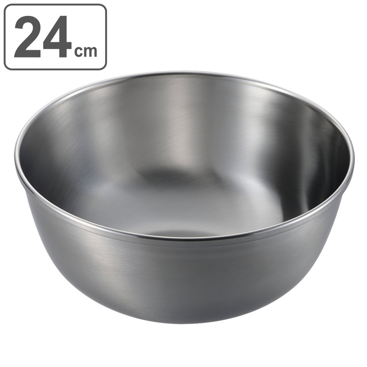 ボウル 24cm ステンレスボール | livingut | 詳細画像1 