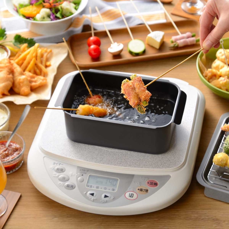 天ぷら鍋 角型 IH対応 | livingut | 詳細画像5 