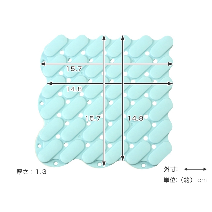 スノコ ジョイント 15×15×1 | livingut | 詳細画像4 