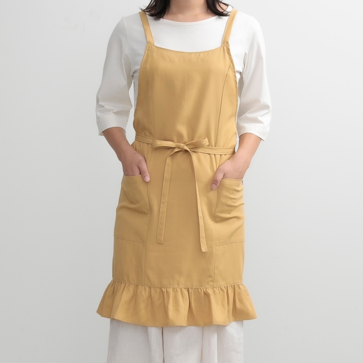 エプロン スソフリルラップエプロン COCOWALK | livingut | 詳細画像12 