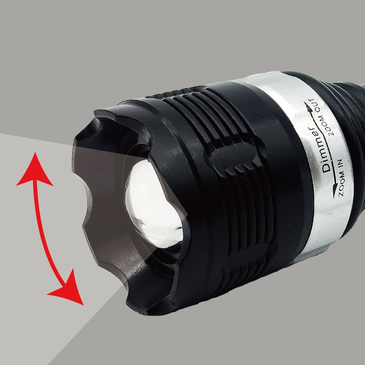 懐中電灯 COB ズームライト | livingut | 詳細画像4 