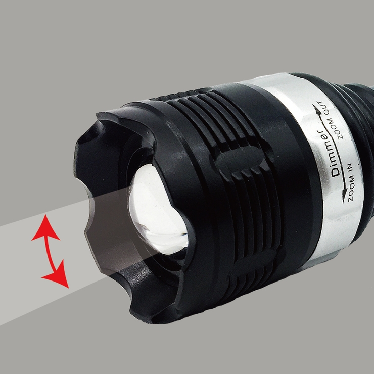 懐中電灯 COB ズームライト | livingut | 詳細画像5 