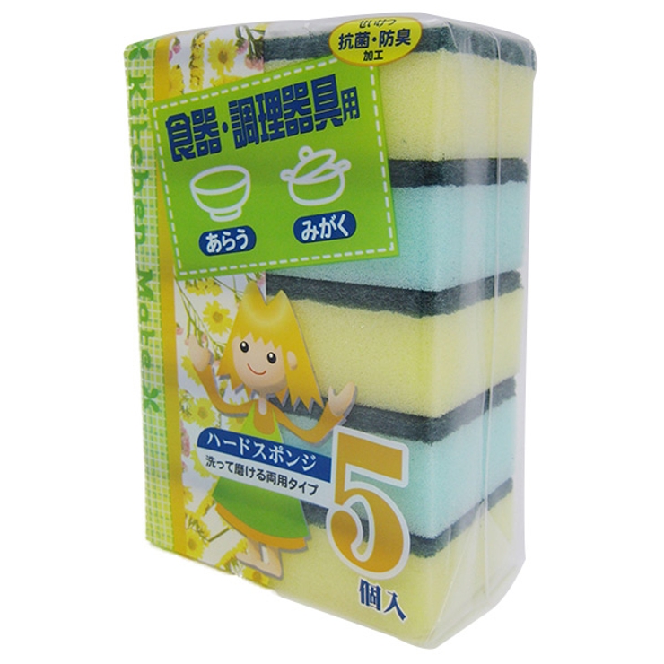 キッチンスポンジ キッチンメイト 5個入り | livingut | 詳細画像2 