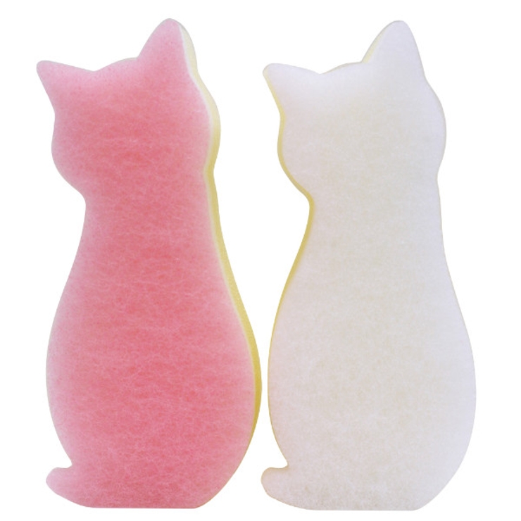 キッチンスポンジ ネコ 2個入り | livingut | 詳細画像2 