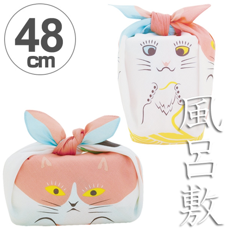 風呂敷 中巾 どうぶつコチャエ | livingut | 詳細画像1 