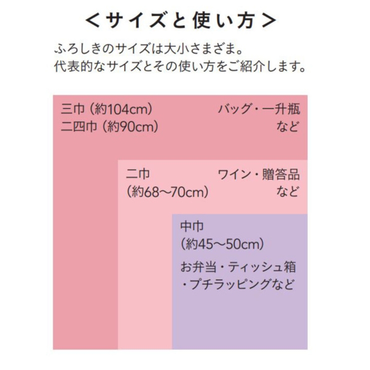 風呂敷 70cm 70季色 | livingut | 詳細画像7 