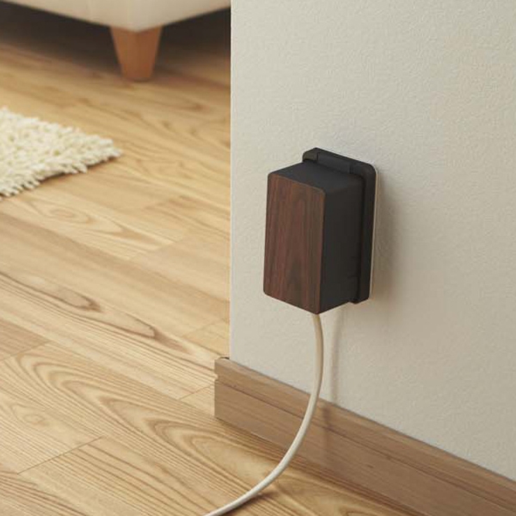 コンセントガード Woody 山崎実業 | livingut | 詳細画像7 