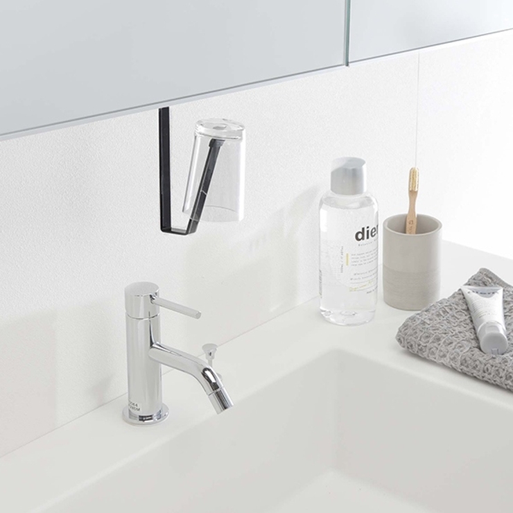 洗面収納 洗面戸棚下タンブラーホルダー タワー | livingut | 詳細画像5 